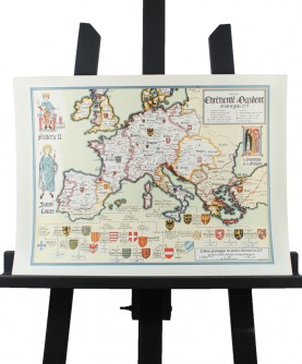 Map of Western Christendom 1235