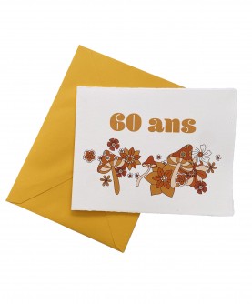 Birthday card - 60 years old