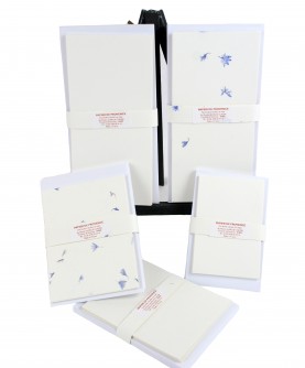 12 correspondence cards with envelopes